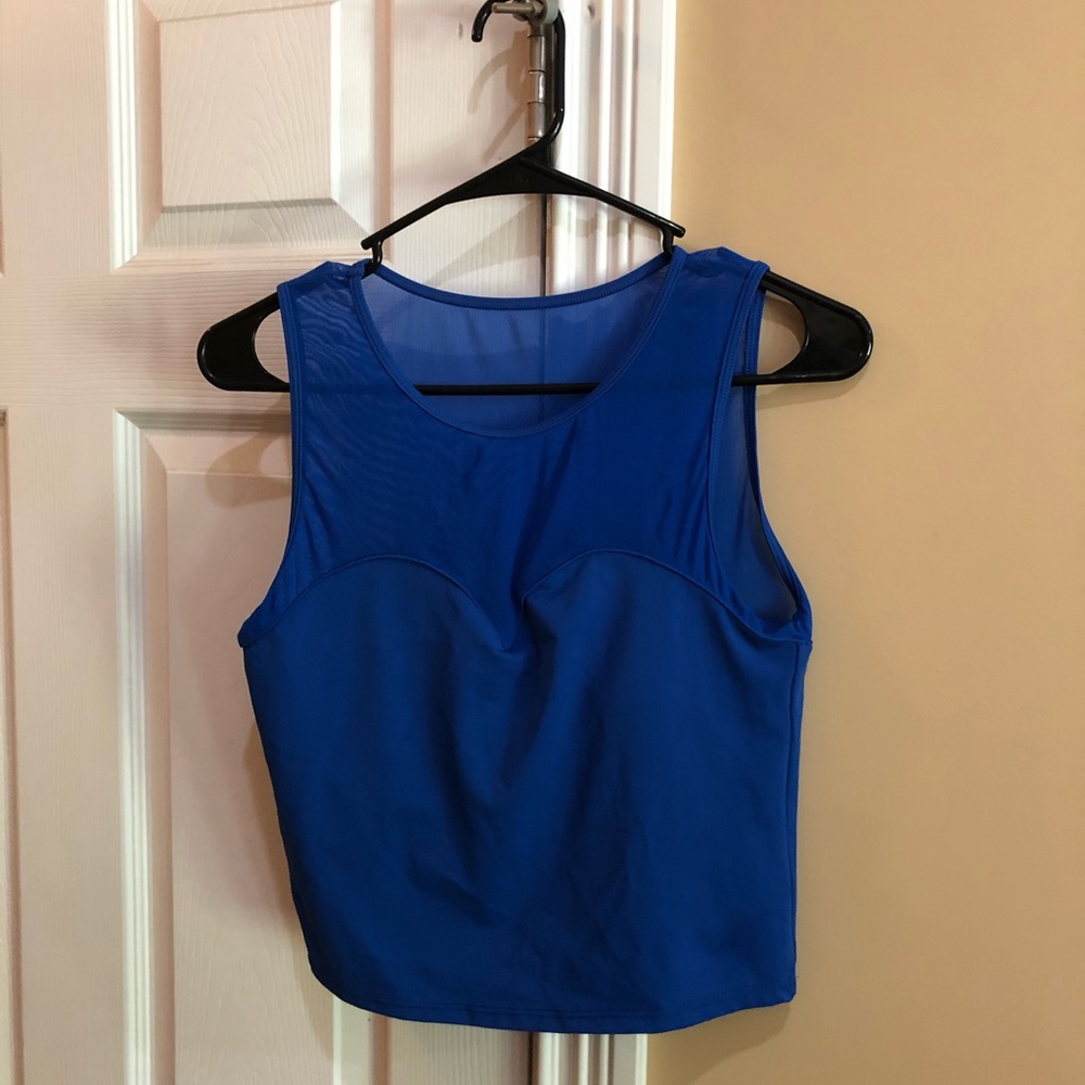Kortni Jeane swim crop top